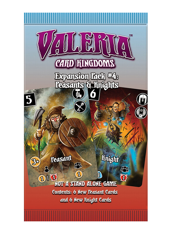 

Daily Magic Games Valeria: Card Kingdom Exp 04 - Peasants & Knights Board Game
