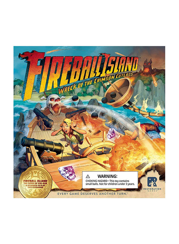 Restoration Games Studios Fireball Island: Wreck of Crimson Cutlass Board Game
