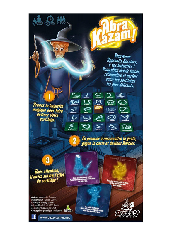 Buzzy Games Abra Kazam! Board Game