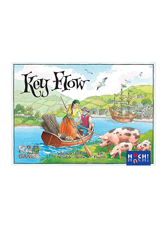 HUCH & Friends Key Flow Board Game