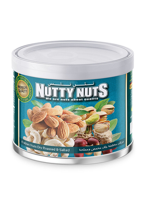 

Nutty Nuts Mixed Nuts Dry Roasted & Salted 100g