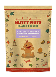 Nutty Nuts Brown Rice & Banana Cereal, 6+ Months, 100g