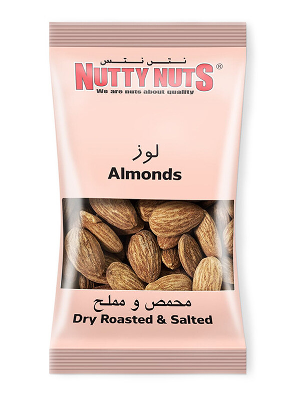 

Nutty Nuts Almonds Dry Roasted & Salted 80g
