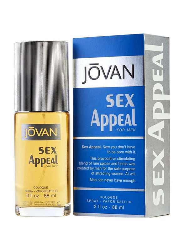 Jovan Sex Appeal 88ml EDC for Men