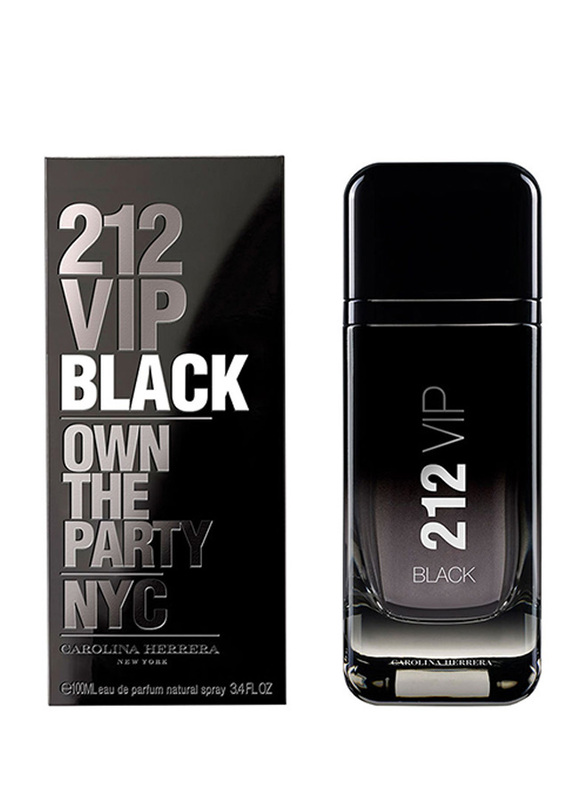 Carolina Herrera 212 Vip Black Own The Party NYC 100ml EDP for Men