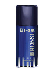 Bi-es Brossi Blue Deodorant Spray for Men, 150 ml