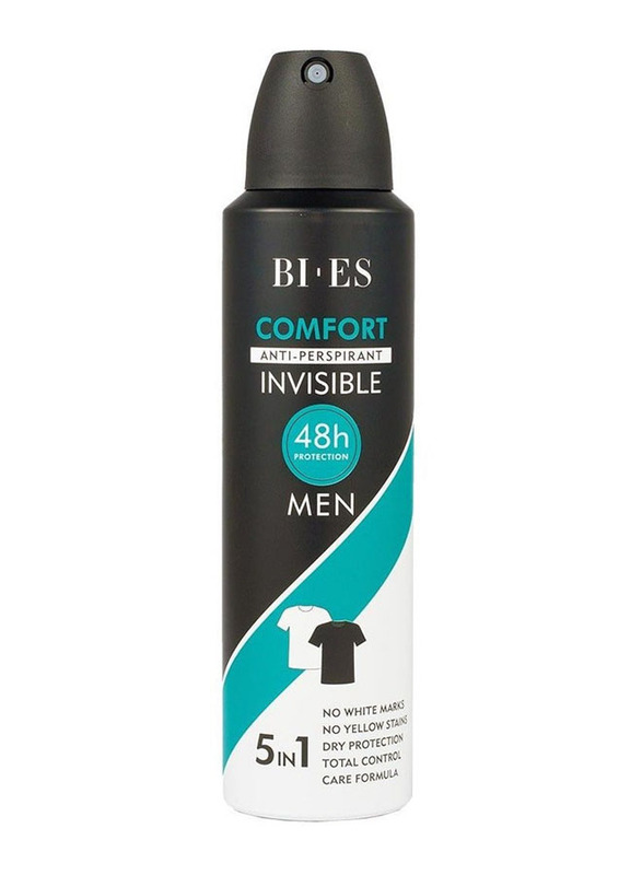 Bi-es Comfort 48H Deodorant Spray for Men, 150 ml