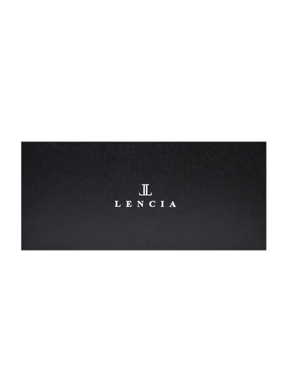 Lencia Leather Flap Wallet for Women, LWL-15983, Black