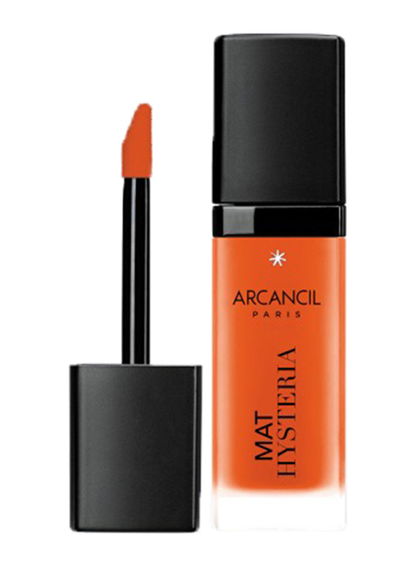 Arcancil Mat Hysteria Lip Gloss, 220 Orange Flamenco, Orange
