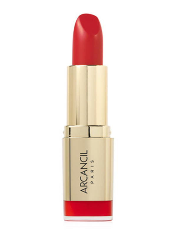 Arcancil Very Mat Intense Matte Lipstick, 100 Rouge Mat, Red