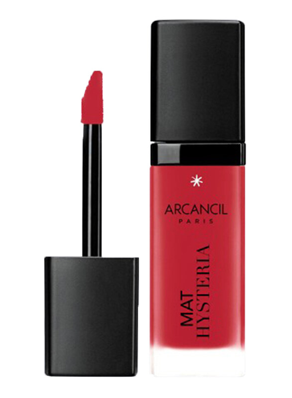 

Arcancil Mat Hysteria Matte Liquid Lip Color, 130 Rouge Cancan, Red