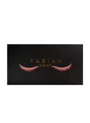 Fabian Cosmetics False Eyelashes, No.3 D755, Black