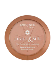 Arcancil Light and Sun Bronzing Powder, 002 Soleil Irise Moyen, Brown