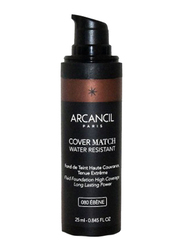 Arcancil Fond De Teint Cover Match Liquid Foundation, 080 Ebene, Brown