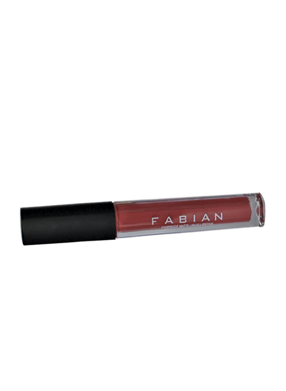 Fabian Cosmetics Kissproof Matte Liquid Lipstick, 03 Charm, Pink