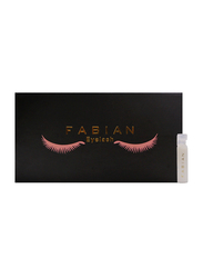 Fabian Cosmetics False Eyelashes, No.3 D755, Black