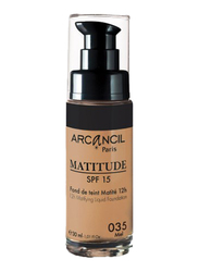 Arcancil Matitude 12 Hour Fluid Foundation, 035 Miel, Brown