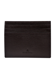 Lencia Leather Card Holder for Men, LMWC-15994, Brown