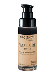 Arcancil Matitude 12 Hour Fluid Foundation, 020 Beige Dore