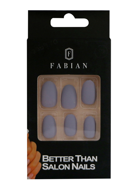 Fabian Cosmetics Better Than Salon Nails, Pewter, Grey