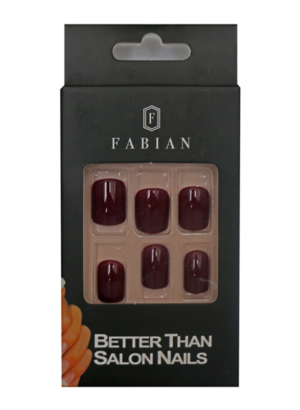 Fabian Cosmetics Better Than Salon Nails, Shiny Blood Red