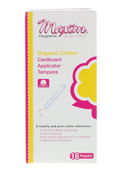 Maxim Cotton Cardboard Applicator Tampons, Regular, 16 Pieces