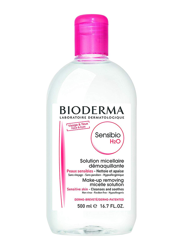Bioderma Sensibio H2O Facial Cleanser, 500ml