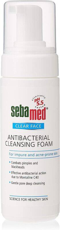 

Sebamed Clear Face Antibacterial Cleansing Foam, 150ml