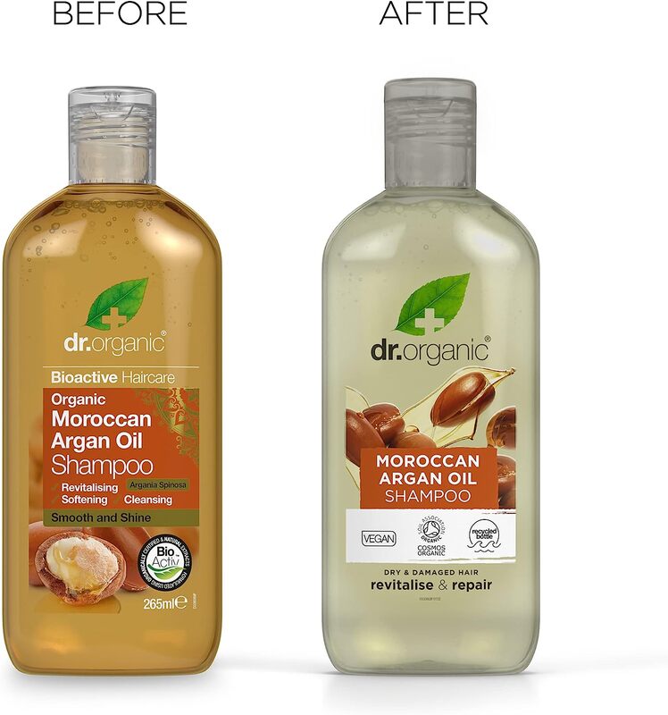 Dr.Organic Argan Shampoo, 265ml