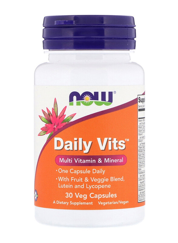 

Now Foods Daily Vits Multi Vitamin & Mineral, 30 Capsules