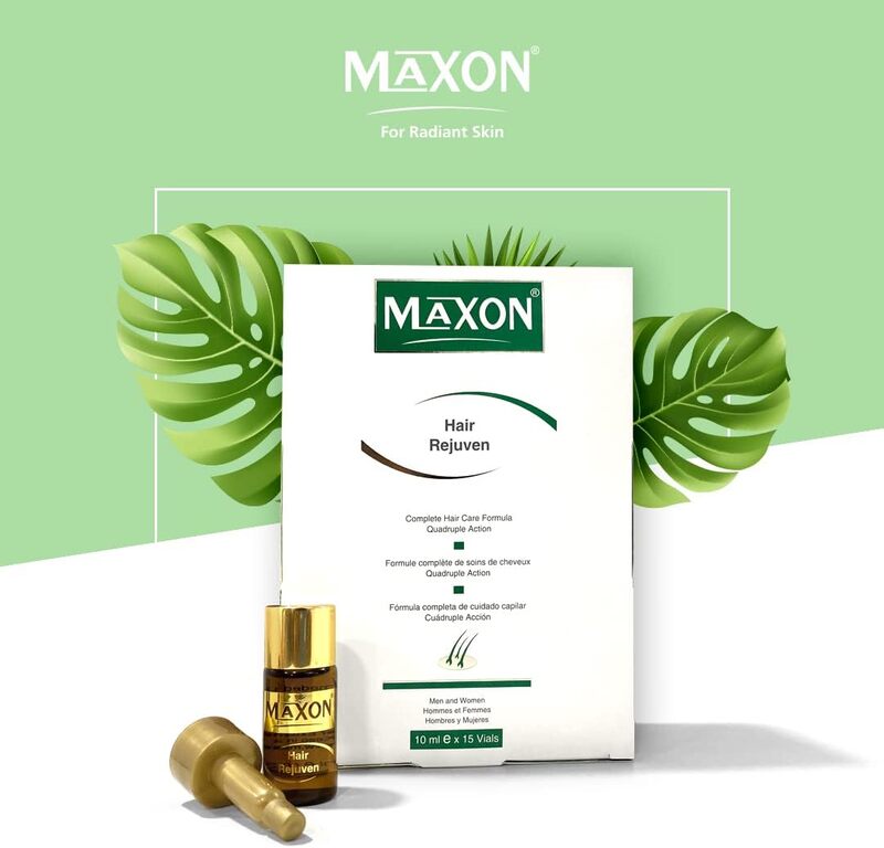 Maxon Hair Rejuven Ampoules, 15 x 10ml