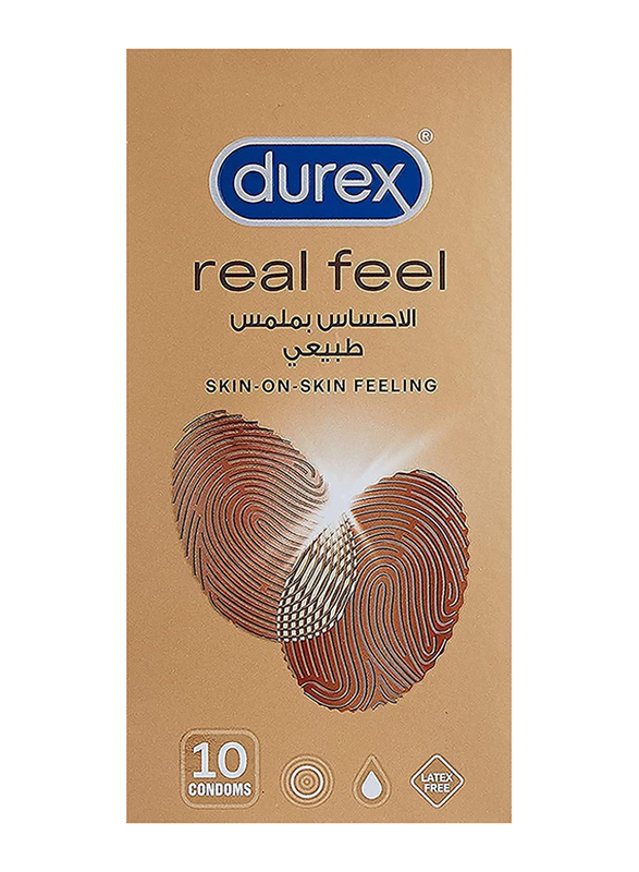 Durex Real Feel Condom, 10 Pieces
