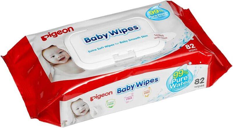 

Pigeon 82 Wipes Baby Wipes for Kids