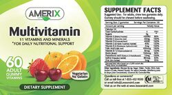 Amerix Multivitamin, 60 Gummies