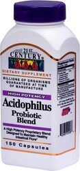 21St Century Acidophilus Probiotic Blend Dietary Supplement, 150 Capsules