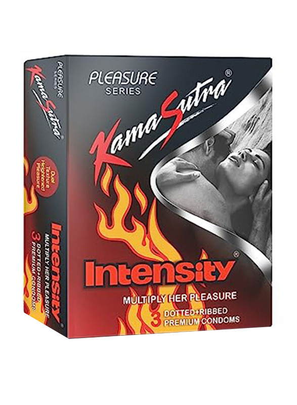 Kamasutra Intensity Condoms, 3 Pieces