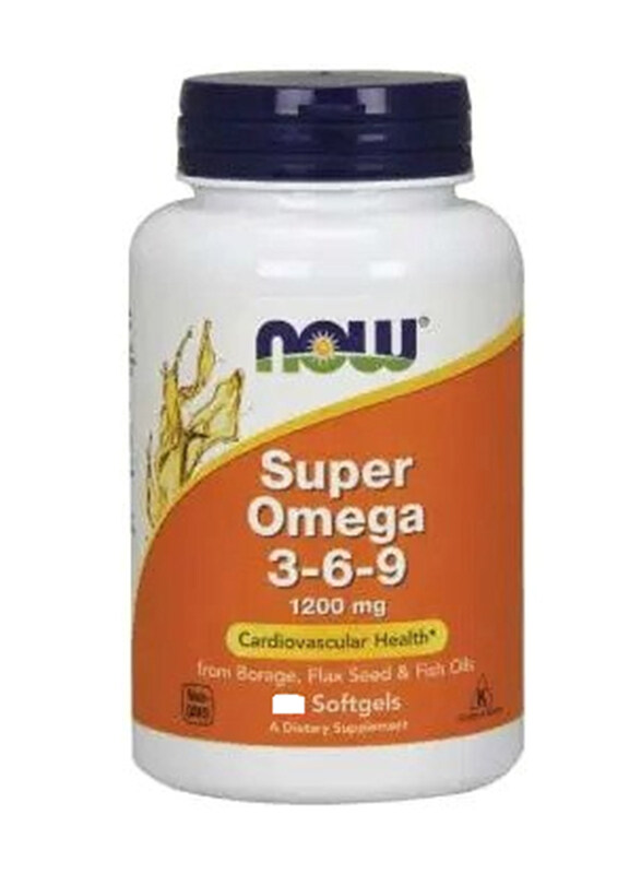 

Now Super Omega 3-6-9, 1200mg, 30 Softgels