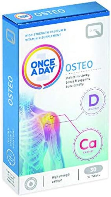 Quest Vitamins Once A Day Osteo, 1000mg, 30 Tablets