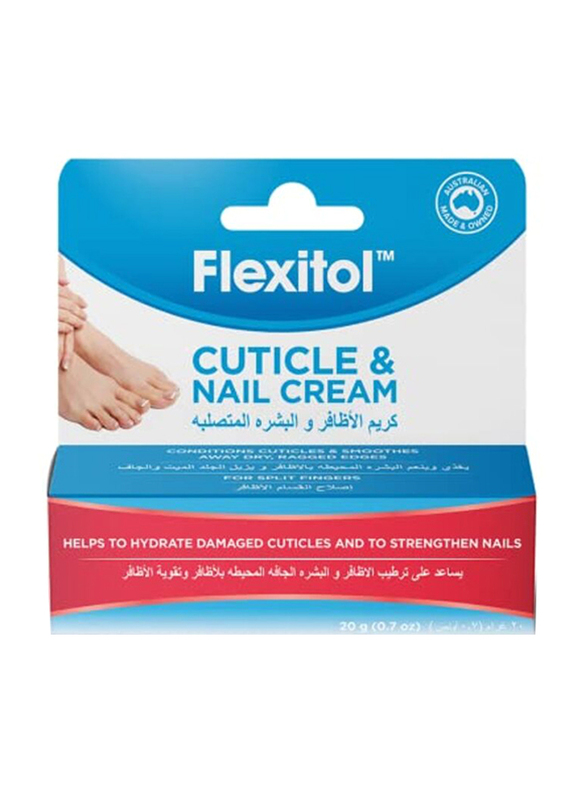 Flexitol Cuticle & Nail Cream, 20gm
