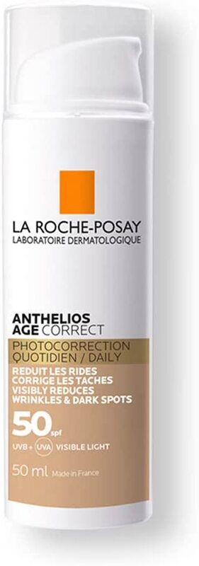 La Roche Posay Anthelios Age Correct SPF 50 Couleur Sunscreen, 50ml