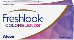 Freshlook Colorblends Pack of 2 Contact Lenses Without Power, Pure Hazel