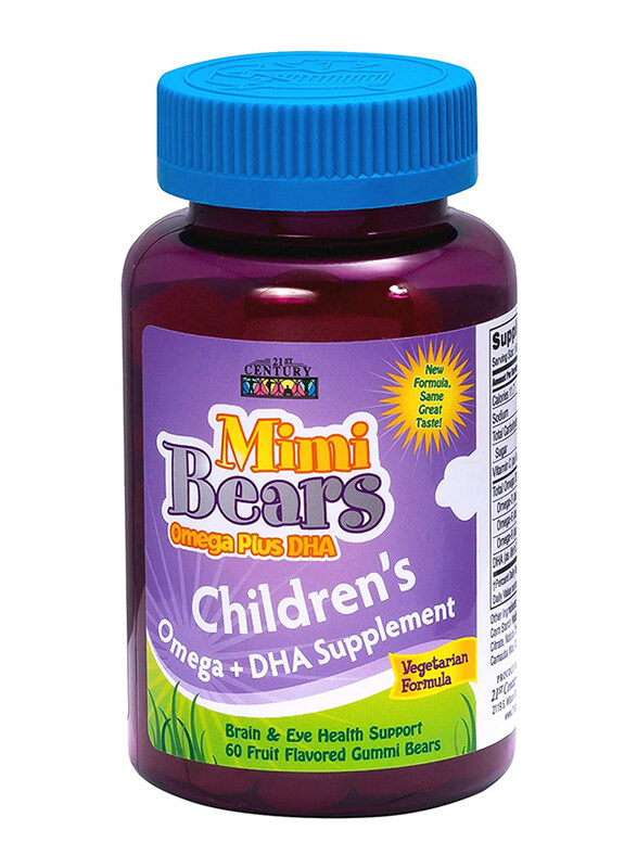 

21st Century Mimi Bears Omega Plus Dhar Chews, 30 Gummies