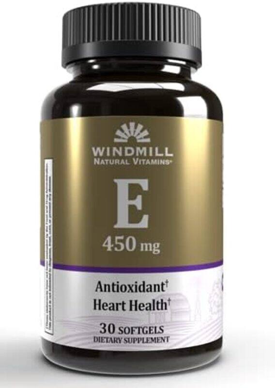 

Vita Vite Windmill E Antioxidant Heart Health Supplement, 30 Softgels