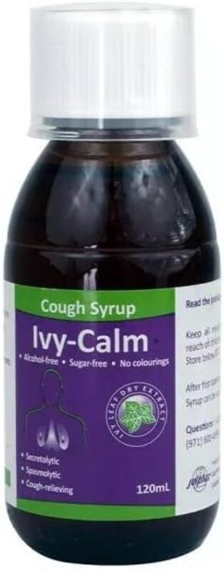 Ivy Calm Cough Syrup, 120mL
