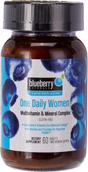 Blueberry Naturals One Daily Women Dietary Supplement, 60 Tablets