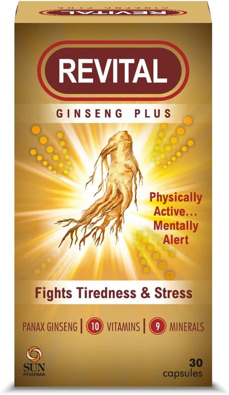 Revital Ginseng Plus, 30 Capsules