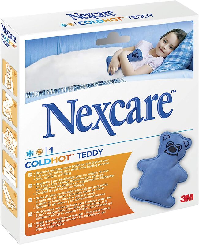 3M Nexcare Cold Hot Teddy Kids Gel, 1 Packet