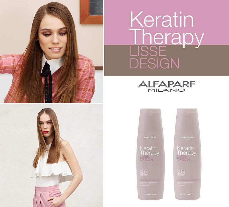 Alfaparf Milano Lisse Design Keratin Therapy Maintenance Conditioner, 250ml