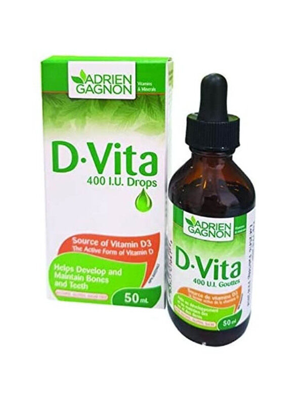 

Adrien Gagnon D-Vita 400 I.u. Drops, 50ml