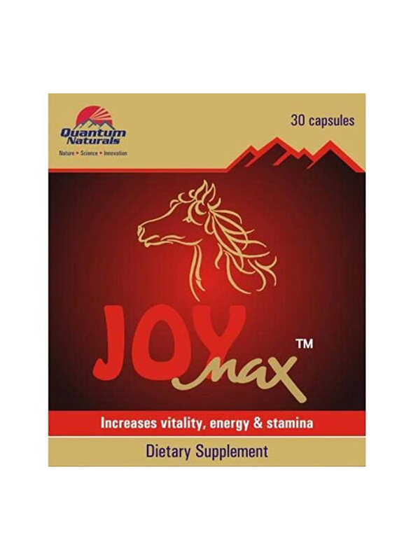 

QUANTUM NATURALS Joy Max Food Supplement Capsules, 30 Capsules